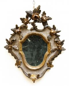 XVIII secolo, Specchiera con fiori